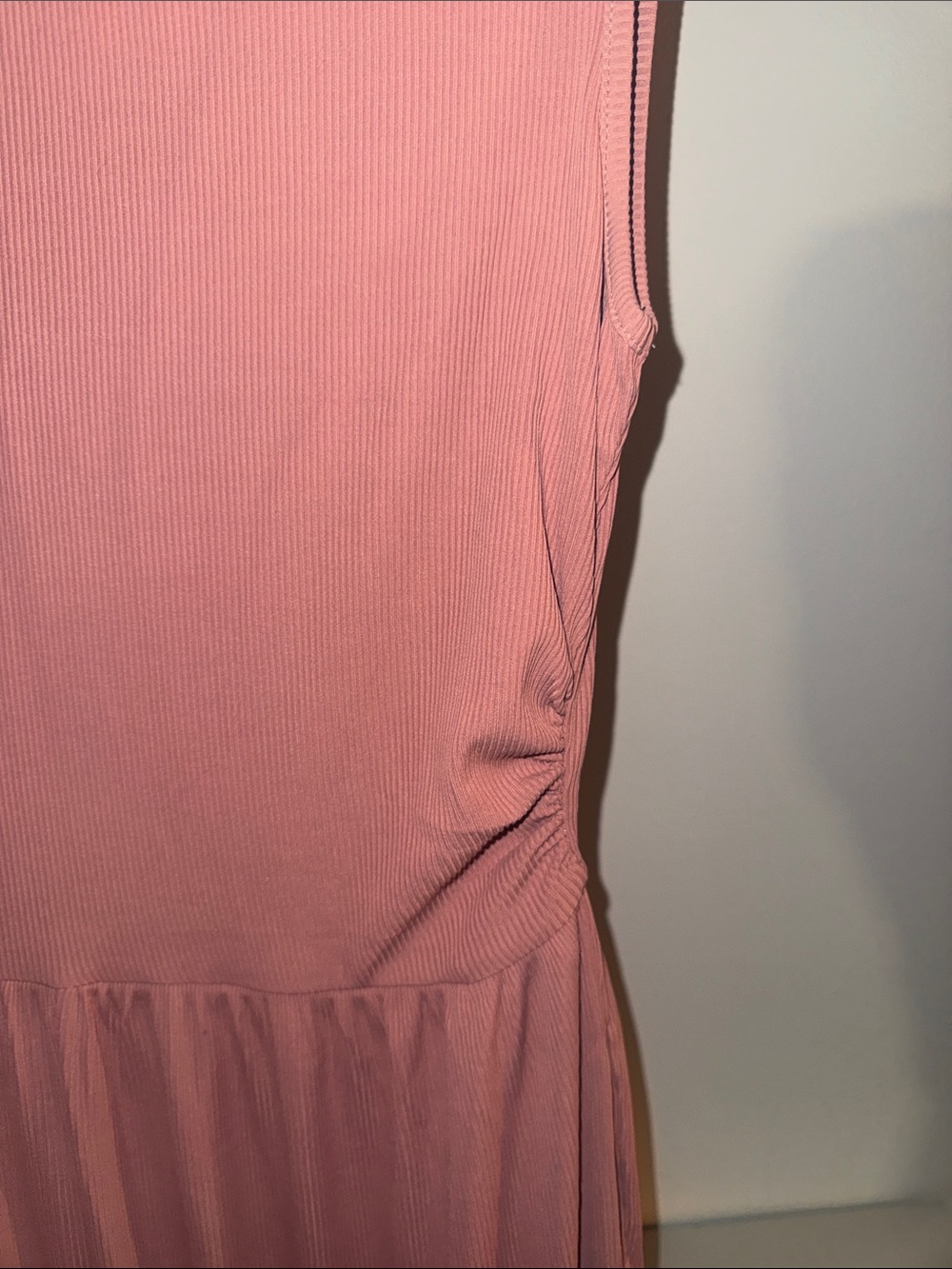 Sleeveless Maxi Dress in Dusty Rose - Picture 2 of 11